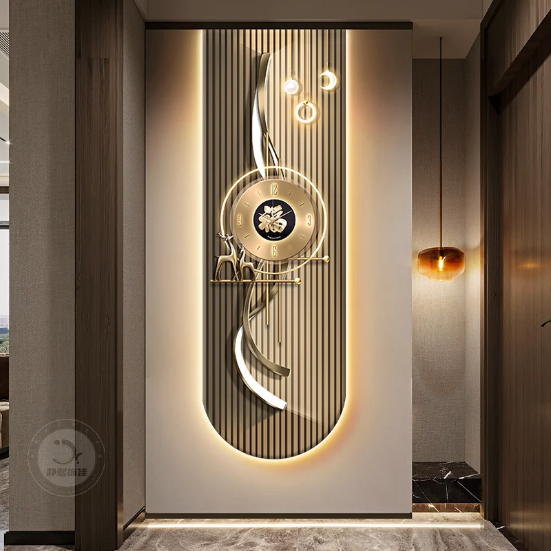 Luxury Lifestyle Aesthetics - Estetik Sevimli Duvar Saati Lüks Dijital