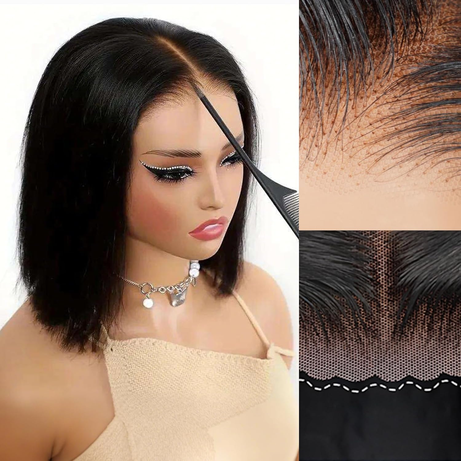 Smilegirl 5x5 HD Dantel Kısa B - Luxury Lifestyle Hair incelemesi ve fiyatı