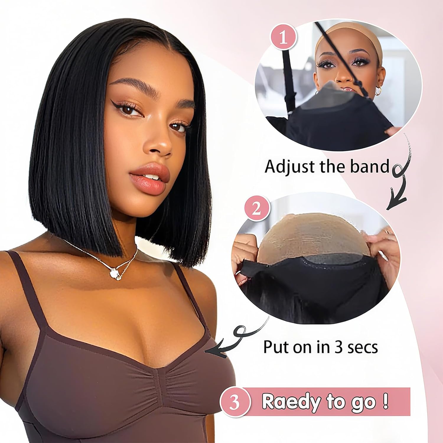 Smilegirl 5x5 HD Dantel Kısa B - Luxury Lifestyle Hair incelemesi ve fiyatı