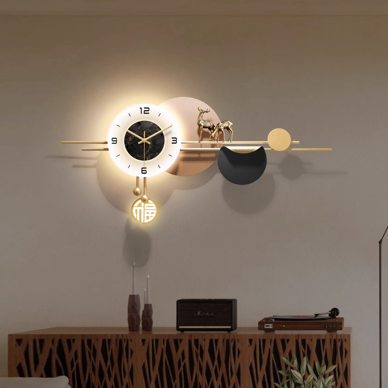 Işık Lüks İç Duvar Saatleri Le - Luxury Lifestyle Aesthetics incelemesi ve fiyatı