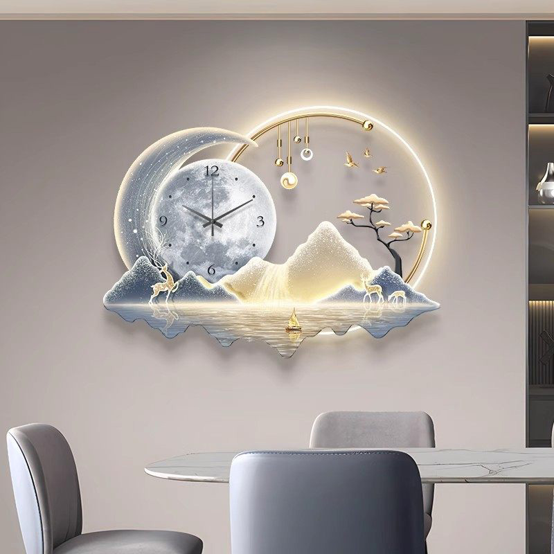 Sanat Duvar Led Saat Duvar Lük - Luxury Lifestyle Aesthetics incelemesi ve fiyatı